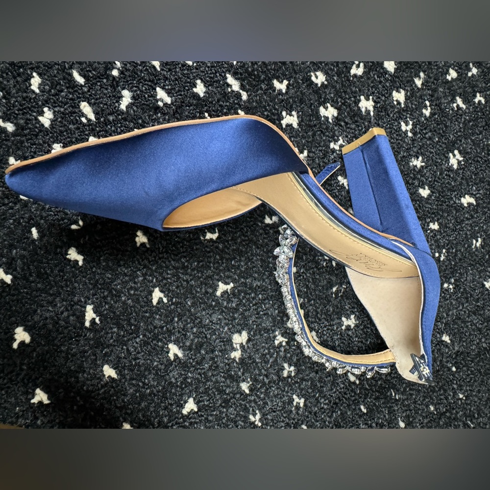 Jewel by Badgley Mischka Block Heels size 6 - Picture 10 of 11